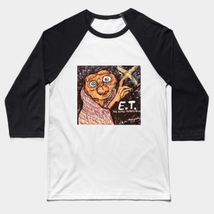 ET The Extra Terrestrial Steven Spielberg Baseball T-Shirt